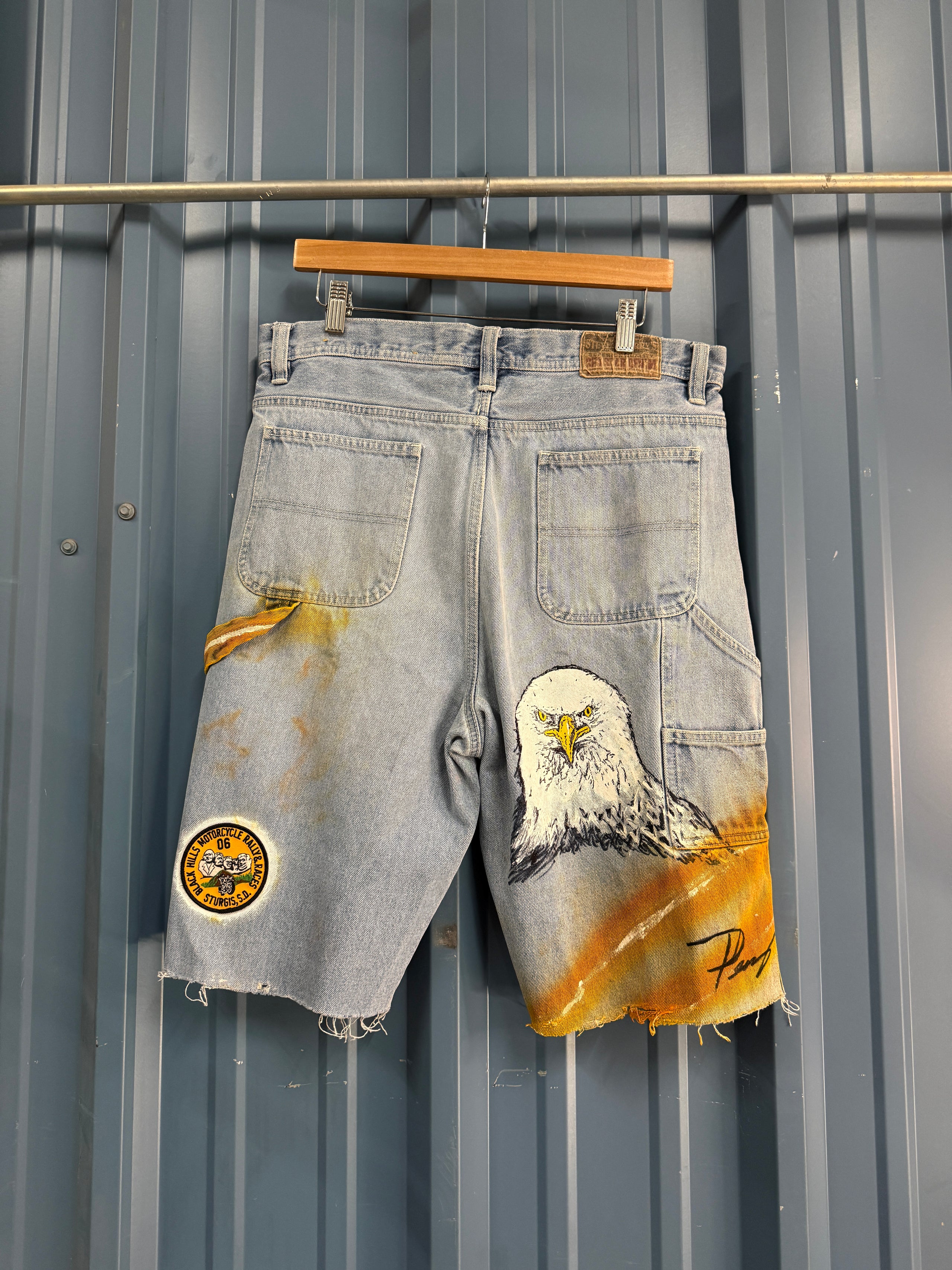 Jorts Custom Sturgis Bald Eagle 35