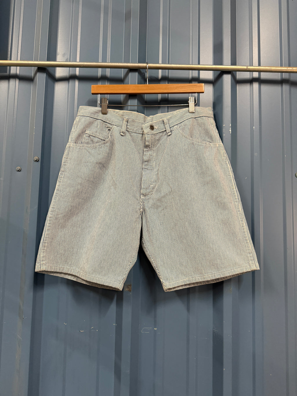 Jorts Wrangler Pinstripe 34