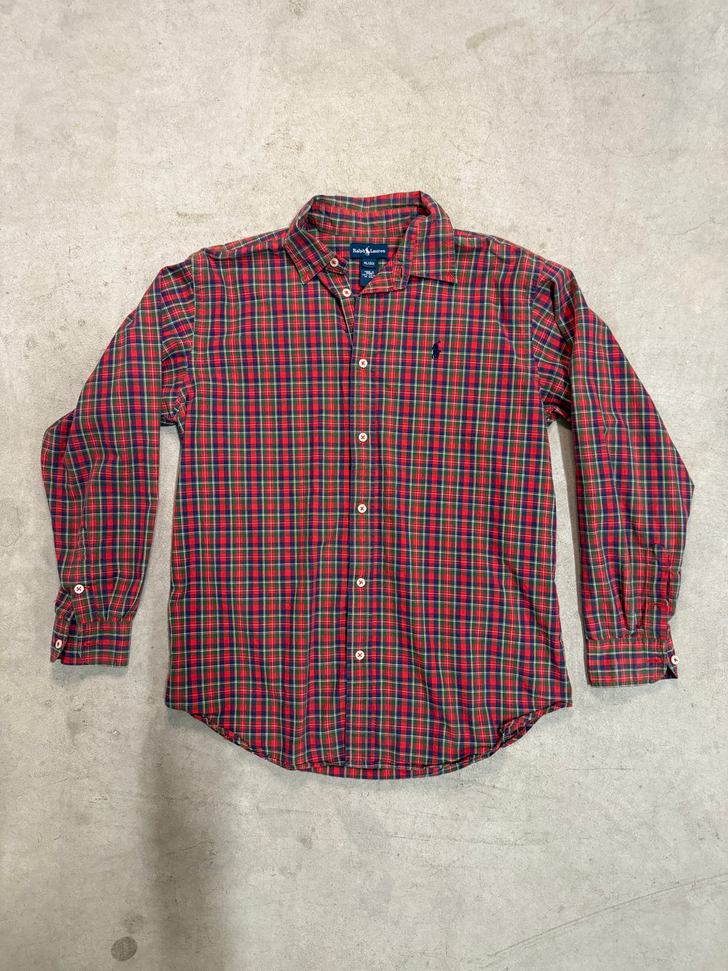 Ralph Lauren Plaid Collared (XL20)