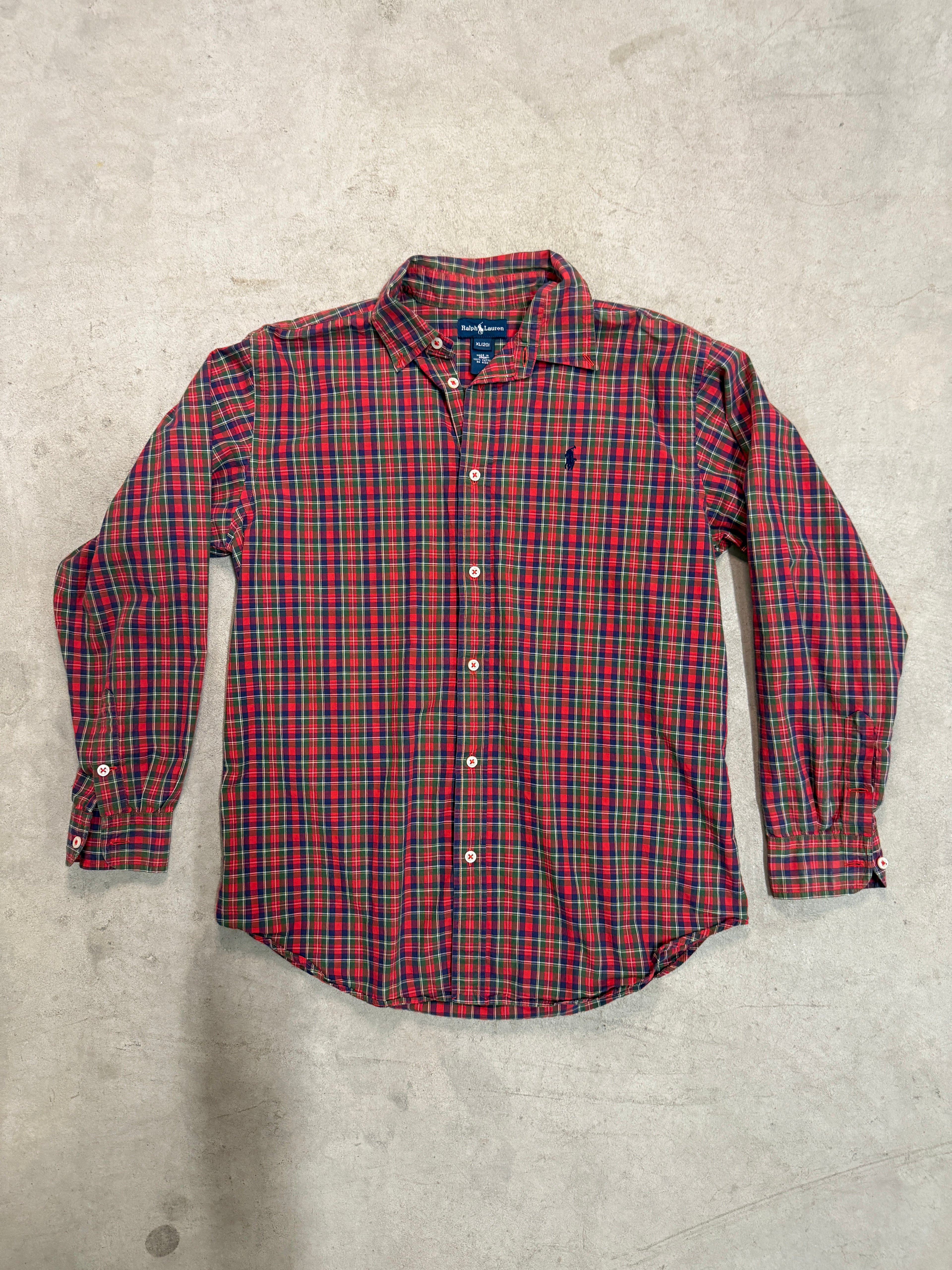 Ralph Lauren Plaid Collared (XL20)